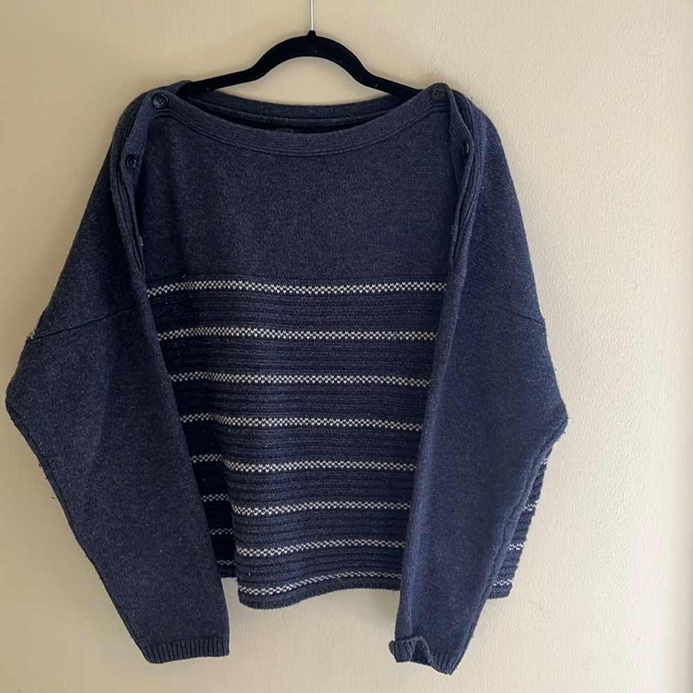 Prana wool blend classic sweater